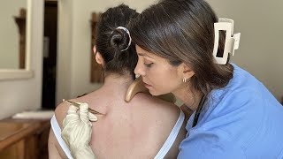 ASMR Back Exam  Spine Manipulation  Neck Shoulder Realignment  Soft Spoken ‘Unintentional’ Style [upl. by Mumford]