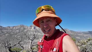 Getting to the top of Turtlehead Peak at Red Rock Canyon Las Vegas Playing full time in retirement [upl. by Hennessy]