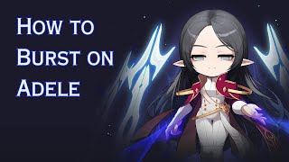 Maplestory Adele Burst Guide amp Bossing Showcase [upl. by Aivatco553]