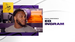 Ed Ingram on Need For Vikings to Play a Complete Game amp Importance of Running the Ball Better [upl. by Hairakcaz]