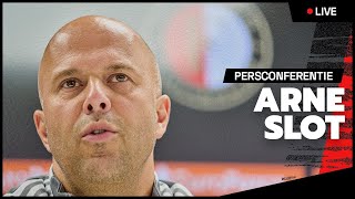 TERUGKIJKEN  Persconferentie Arne Slot voor FEYPEC [upl. by Hooke]