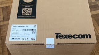 Texecom Premier Elite 64W Burglar Alarm Kit 1001 UnBoxing [upl. by Bassett517]