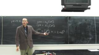 More pH problems  Calculate hydrogen ion concentration from pH 001 [upl. by Ardnot]