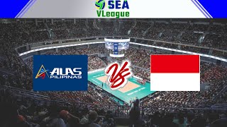 ALAS PILIPINAS VS INDONESIA  SEA VLEAGUE CHALLENGE [upl. by Suanne387]