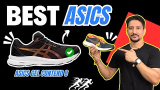 Best ASICS Running Shoes  Asics gel contend 8 In 2024  Hindi [upl. by Nonnaehr]