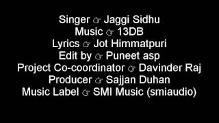 Chitta 2  Jaggi Sidhu  LYRICS [upl. by Aztinad]