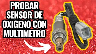 COMO PROBAR SENSOR DE OXIGENO DE 4 CABLES CON MULTIMETRO Nissan Tiida [upl. by Marie-Jeanne]