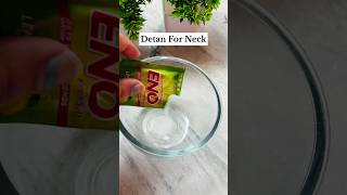 Detan For Neck detanpack tanremovalfacepack shorts trending viralvideo video shortsvideo [upl. by Alyahc]