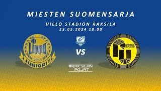 Miesten suomensarja Oulun Lippo Juniorit vs Pattijoen Urheilijat Raahe [upl. by Sset790]