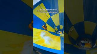 60 foot funnel water slide RapidsWaterPark1 shorts [upl. by Aulea355]