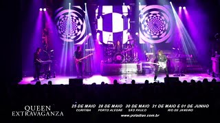 Queen Extravaganza  Queen Extravaganza Tour Brazil [upl. by Truda907]