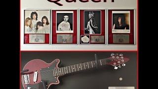 Queen  Autograph Collection  Freddie Mercury  John Deacon  Brian May  Roger Taylor [upl. by Gardie]