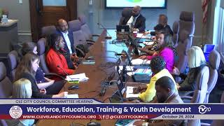 Workforce Education Training and Youth Development Committee October 29 2024 [upl. by Bartle]