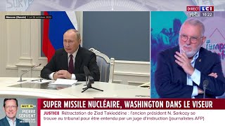 Super missile nucléaire  Vladimir Poutine teste sa nouvelle arme et inquiète les EtatsUnis [upl. by Eilrebmik875]