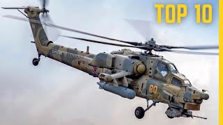 TOP 10 Most Advanced Attack Helicopters  TOP 10 Best Attack Helicopters in The World [upl. by Gayel]