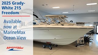 2025 GradyWhite 215 Freedom for sale at MarineMax Ocean View NJ [upl. by Ariday452]