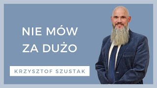 Nie mów za dużo  WZN 846  Krzysztof Szustak [upl. by Joelly]