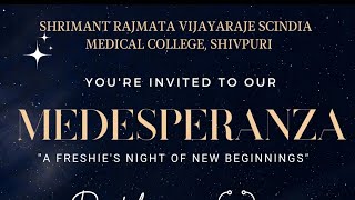 FRESHER PARTY SRVS MEDICAL COLLEGE SHIVPURI 🥳💥 Batch 2022 mbbslife trending status shivpuri [upl. by Hessler]