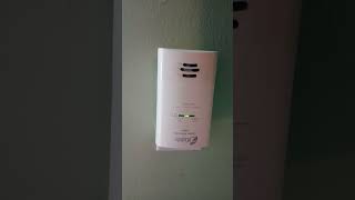 Kidde carbon Monoxide alarm test [upl. by Aleekahs]