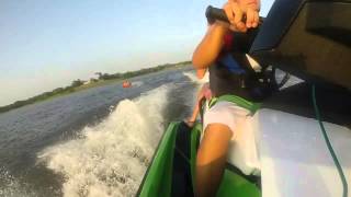 2014 Sea Doo GTI SE 130 Pulling Tube [upl. by Haiacim286]