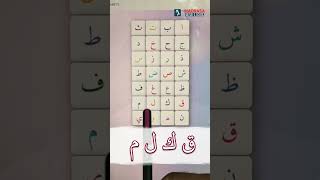 Alifun Ba  Arabic alphabets for beginners  هذه حروف الهجاء  Alphabetical poem arabic [upl. by Elyod]