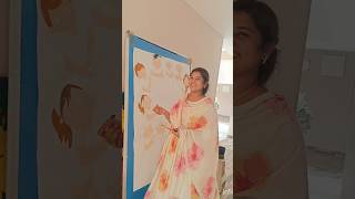 How to make school board new school board ideas diy bulletinboard projectbased sindhu artlife [upl. by Anibur]