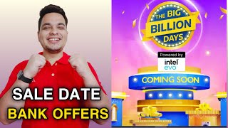 Flipkart Big Billion Days 2024  Sale Date amp Bank Offers 🔥 [upl. by Aziul]