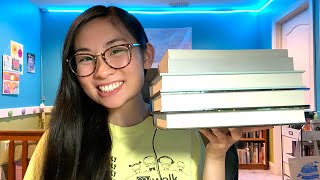 ASMR Favorite Thriller Books Part 1 📚 Chatty Whisper Rambling • Tapping Tracing amp Page Turning [upl. by Eberle966]