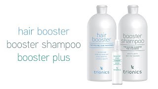 10 Hair Booster Booster Plus and Booster Shampoo [upl. by Nataline]