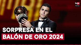 ¿Y Vinícius Rodri ganó el Balón de Oro 2024 y desató polémica en el mundo del fútbol [upl. by Garett]