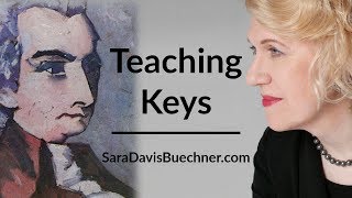 Mozart Moments with Sara Davis Buechner Teaching Keys [upl. by Llenaej261]