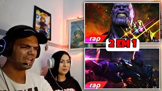 React  Rap do Thanos Vingadores  O THANOS ESTÁ VINDO  Vingadores Ultimato  EU SOU INEVITÁVEL [upl. by Guthrie]