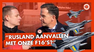 Mag Oekraïne Rusland aanvallen met ONZE F16s [upl. by Brownley588]