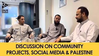 Discussion on Community Projects Social Media amp Palestine  Shaykh Hassan Somali amp Shamsi [upl. by Chauncey]