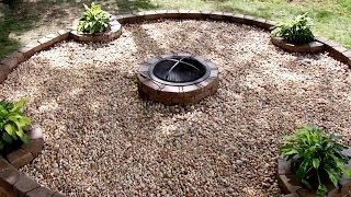 Backyard Fire Pit Building Tips  DIY Network [upl. by Inalawi362]