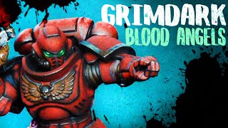 EASY to do EPIC new Blood Angels Grimdark Scheme [upl. by Mitchael]