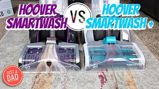 Hoover SmartWash Carpet Cleaner Comparison What is Different With The Purple One [upl. by Maxma]