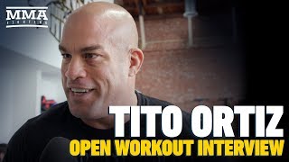 Tito Ortiz Gets Emotional Discussing Visit With Estranged Father  MMA Fighting [upl. by Alameda53]