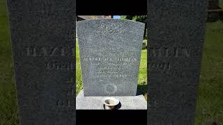 how to repaint letters on a loved one gravestone [upl. by Eyatnod]