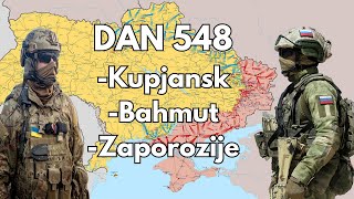 Rusko ukrajinski ratStanje na frontu KupjanskBahmut i Zaporozije [upl. by Collins]