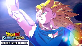 NEW Super Saiyan 3 Goku SPECIAL QUOTES amp HIDDEN INTERACTIONS DRAGON BALL Sparking Zero [upl. by Ragouzis]