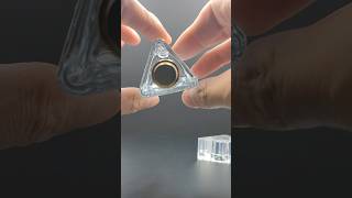 Unique triangle shaped perfume bottle looks like a prism [upl. by Noyek]