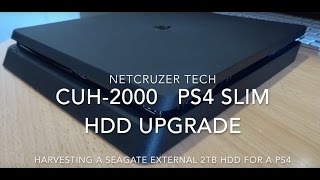 PS4 Slim 2TB HDD Cheap DIY Upgrade Hack How to [upl. by Nuarb467]