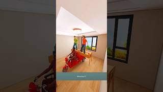 Luxury home digin fact interiordesign 3danimition [upl. by Eerat]