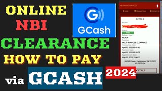 How to pay NBI Clearance using GCASH 2024  NBI Gcash Online Payment gcashnbi [upl. by Anabahs395]