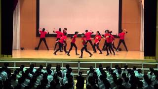 江戸川区立西葛西中学校ダンス部 学芸発表会2014オープニング [upl. by Auka56]