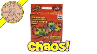 How To Play The Game Chaos Card Game  A Simple Game Thats Gone Insane TDC Games [upl. by Loesceke]