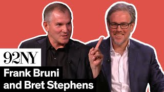 Frank Bruni in Conversation with Bret Stephens The Age of Grievance [upl. by Alla]