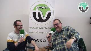 Interview Salon BD LIVRES Decazeville 2024 chez Aveyron TV [upl. by Picker]