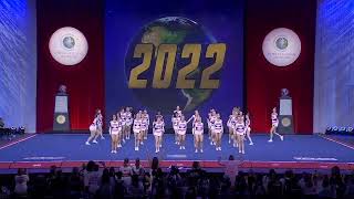 Flyers All Starz  LEGENDS in Finals at The Cheerleading Worlds 2022 [upl. by Yattirb]